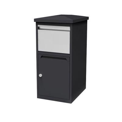 Outdoor Rendered Door Slot Tall Body Outdoor Mailbox Set Units