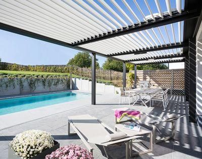 Remote Control Aluminum Pergola for Modern Garden