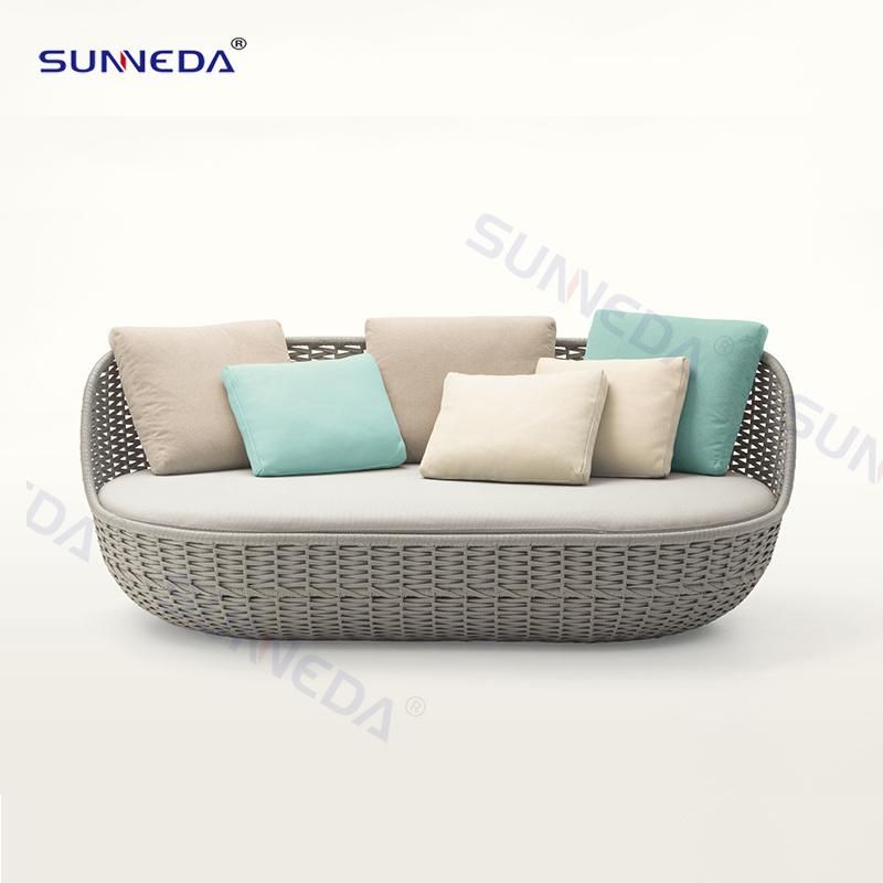 Modern Style Leisure Outdoor Sofa Courtyard Garden Sofa Set