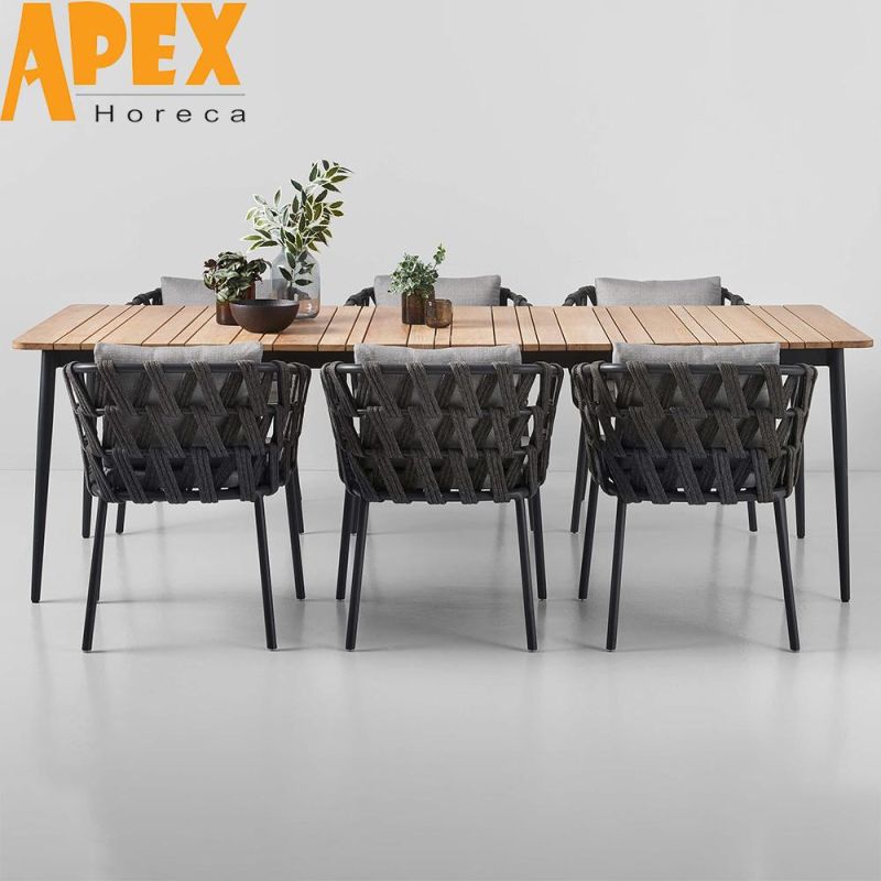 Promotional Modern Outdoor Garden Aluminum Portable Table Chair Furniture Set
