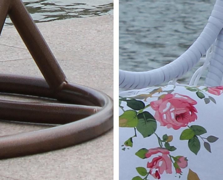 Outdoor Furniture Garden Hotel Terrace Cane Rocking Swing Chair