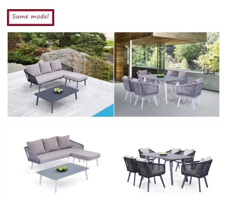 Modular Designs Loveseat Outdoor Sofas Set with Cushion Secional Furniture Manufacturer Garden Sofas