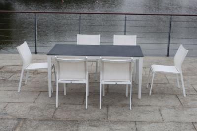 Room Customized OEM Patio Square Table Modern Outdoor Dining Set