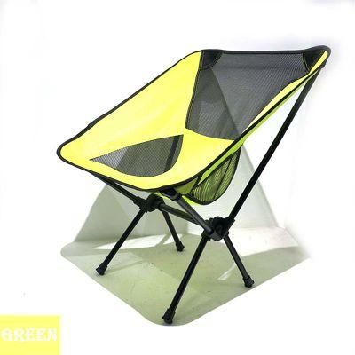 Fruit Green Outdoor Portable Folding Chair Beach Chair Camping Fishing Space Chair