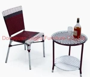 Iron Wicker Cane Metal Outdoor Garden Dining Chair (JJ-S484&584)