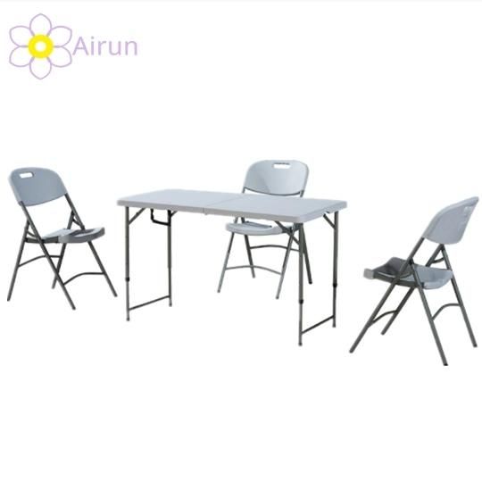 Outdoor Portable Rectangular Plastic Lifting Home Event Conference Wedding Folding Foldable Dining Table