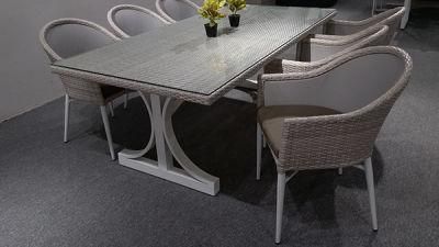 Darwin Luxury Carton Box Furniture Sets Outdoor Wicker Dining Chairs