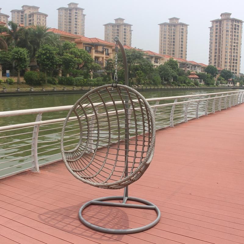 New Arrive Garden Swing Chairs with Rattan Weave