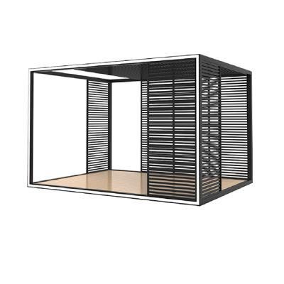 Hot Sale Adjustable Louvered Gazebo Aluminum Pergola