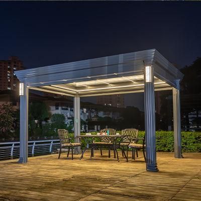 Darwin or OEM Customized Foshan 10X10 Pergola on Deck Outdoor Patio Gazebo in China