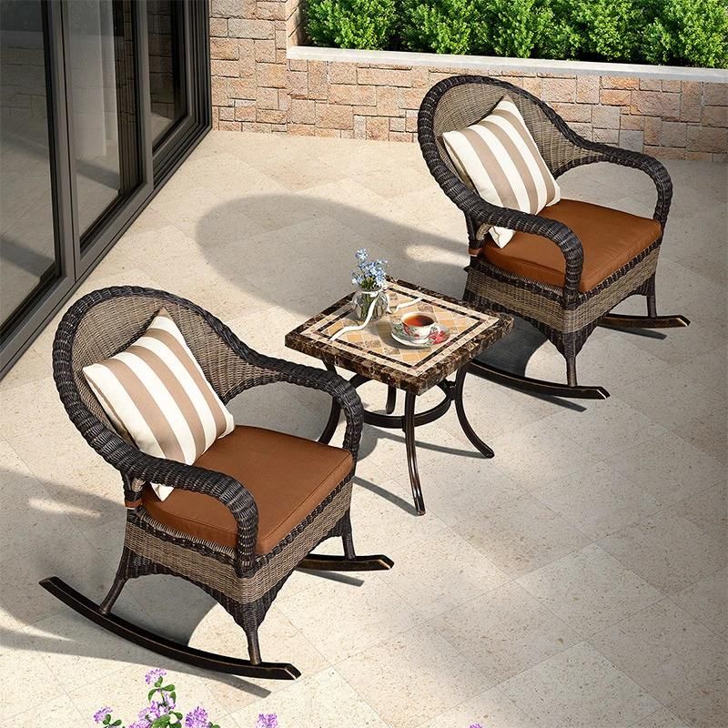 Outdoor Dining Garden Patio Handmade PE Rattan Furniture