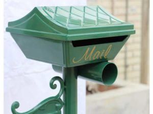 Anti-Rust Aluminum Mail Box Post Standing My Mail Box Outdoor House