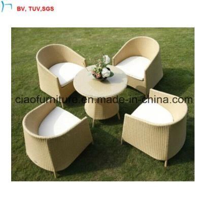 C-Outdoor Garden Furniture Modern Design Wicker Cafe Set