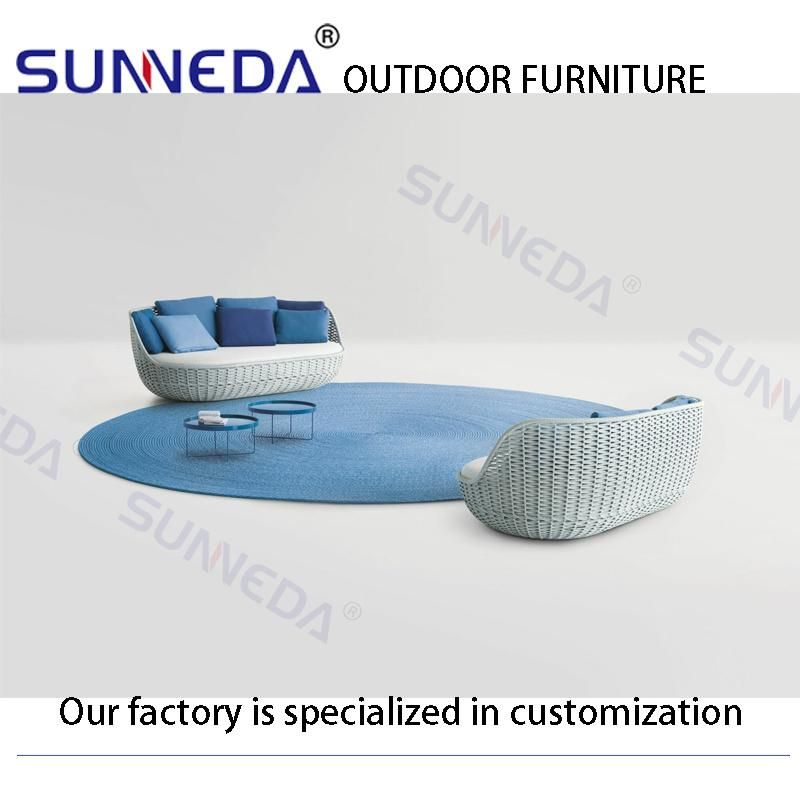 Sunneda New Style Swimming Pool Side Leisure Bird Nest Comfortable Aluminum Sofa