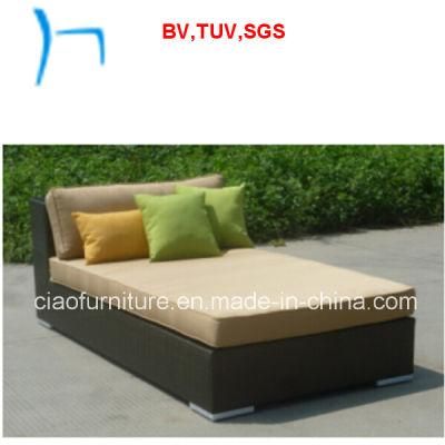 F- Outdoor Garden Wicker Double Bed (CF842L)