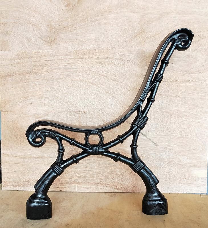 Outdoors Garden Park Cast Iron Bench Legs