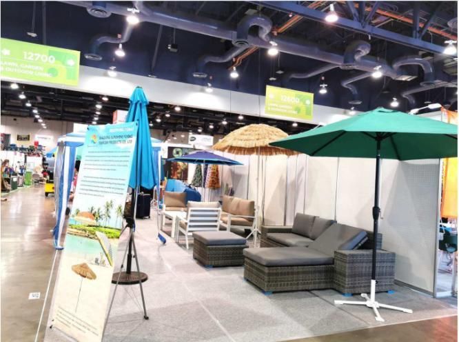Outdoor Furniture Dining Table and Chairs by Rattan