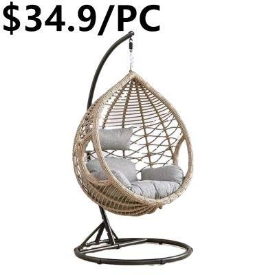 New Products Outdoor Garden Furniture Popular Hanging Egg Swing Chair