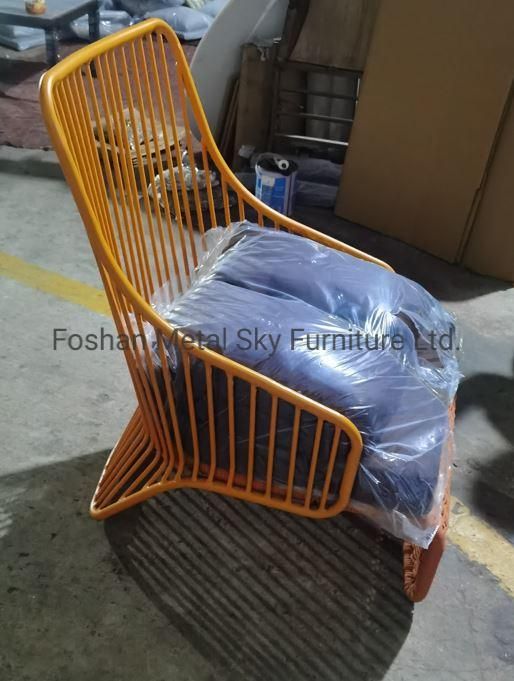 Outdoor Hotel Restaurant Villa Patio Garden Wicker Rattan Rope Aluminum Sofa