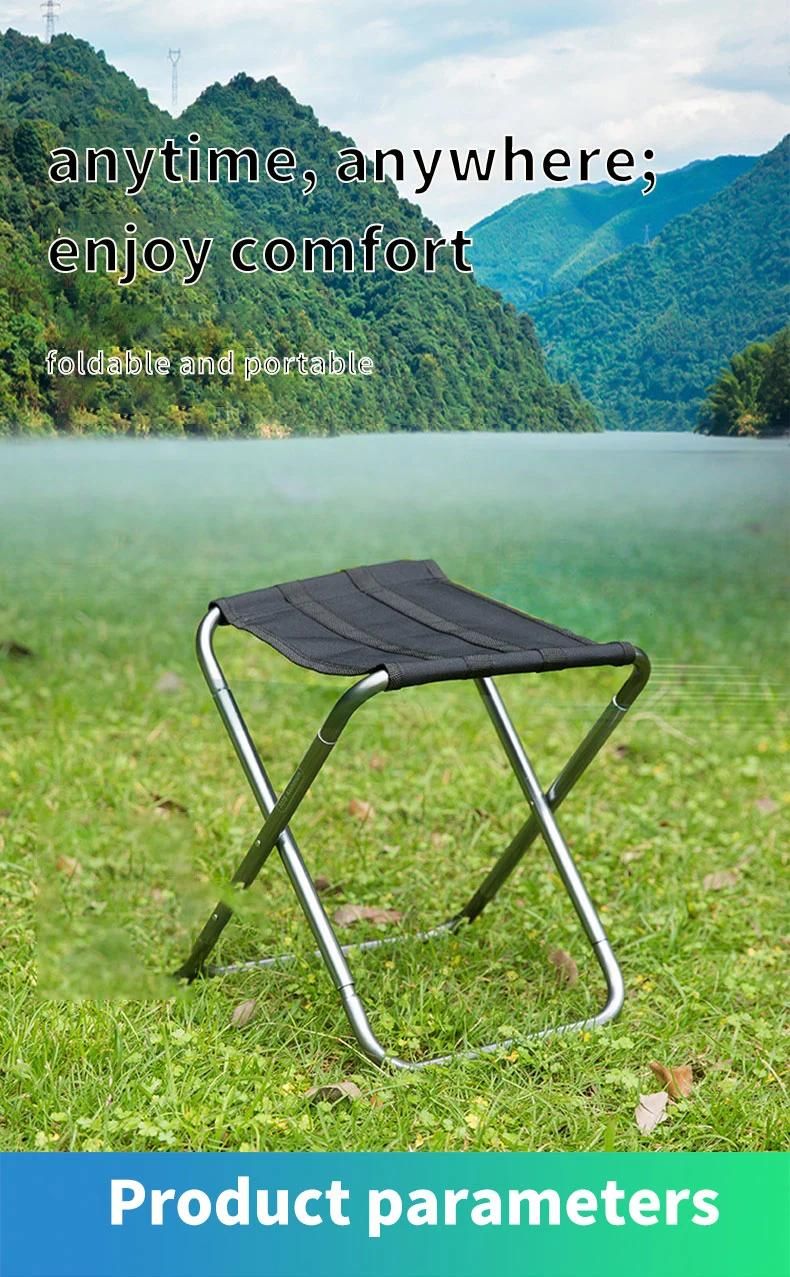 Jetshark Lightweight Fishing Mini Stool Aluminum Alloy Portable Seat Outdoor Camping Hiking Beach Folding Chair