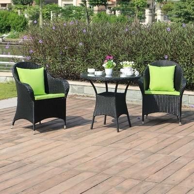Rattan Table and Chair Leisure Outdoor Balcony Garden Table Chair