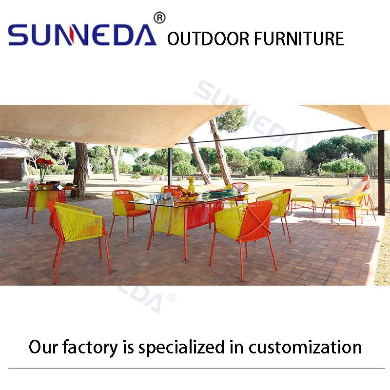 Sunshine Small Talk High Quality Wicker Woven Round PE Chair Set