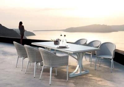 Carton Box Leisure Outdoor Furniture Sets Rattan Cube Dining Set