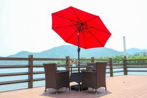 2.7m Sun Patio Umbrella with Crank Umbrella