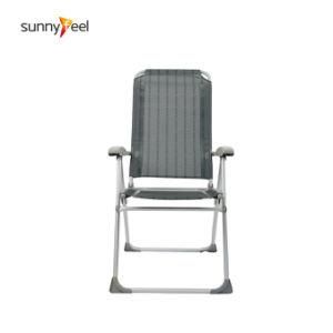 Outdoor Garden Portable Flag Folding Chair, 84X60X47/113cm