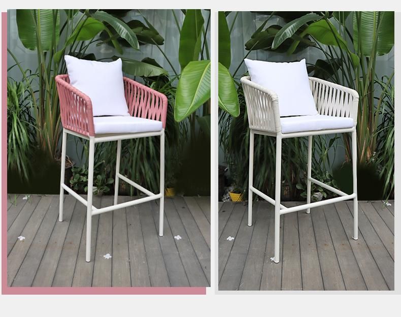 Darwin or OEM New Carton Foshan Wicker Furniture Bar Outdoor Chair with Cheap Price