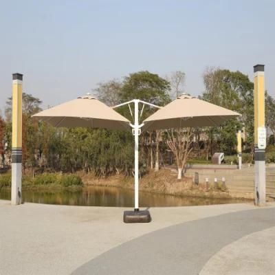 New Design Strong and Durable Foldable Outdoor Leisure Single Top Double Hydraulic Umbrella