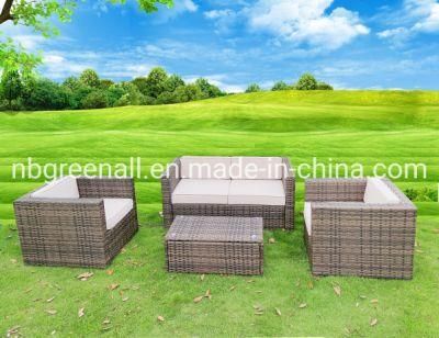 4PCS Kd Modern Design Customized Garden Furniture Patio Outdoor Rattan Sofa Set