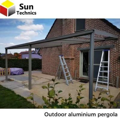 Factory Customized Modern Aluminum Pergola Profiles Aluminium Bioclimatic