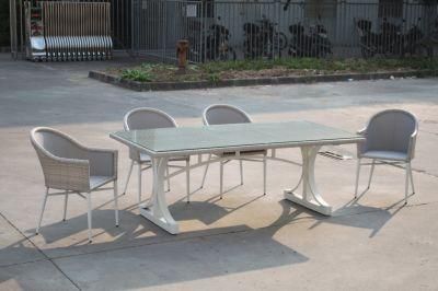 Indoor Leisure Modern Outdoor Dining Garden Chairs and Table Set