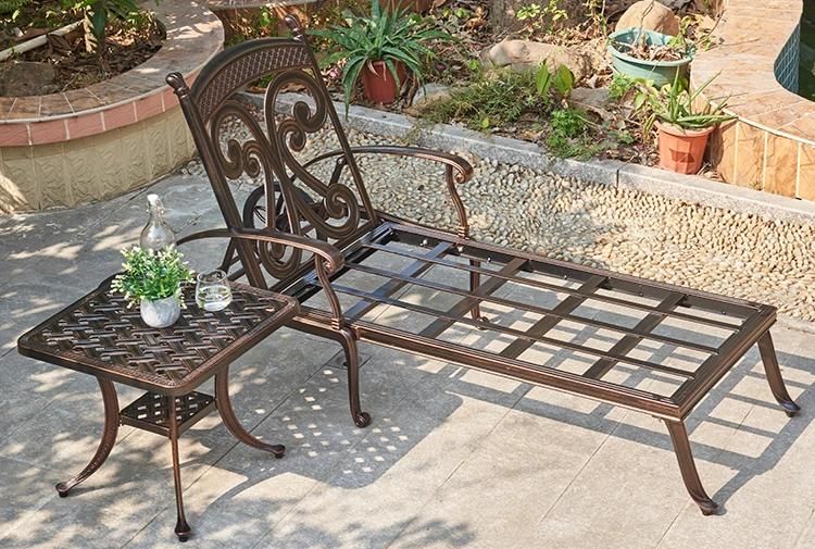 Small and Portable Dining Table Set Outdoor Patio Garden Set Aluminium