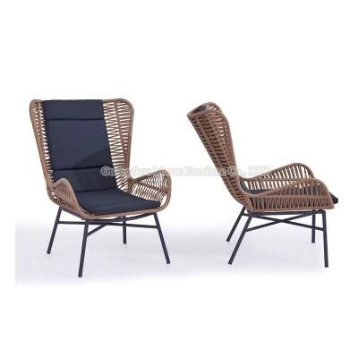 Simple Design Hot Sale Outdoor Garden Furniture Courtyard Leisure Rattan Chair