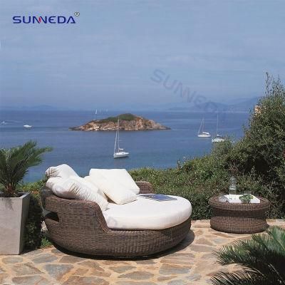 Leisure Rattan Aluminum Lounge Outdoor Garden Chaise Furniture