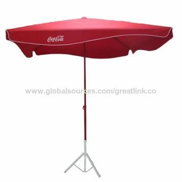2mx2m Customized Promotional Pation Garden Beach Outdoor Aluminum Round Parasol