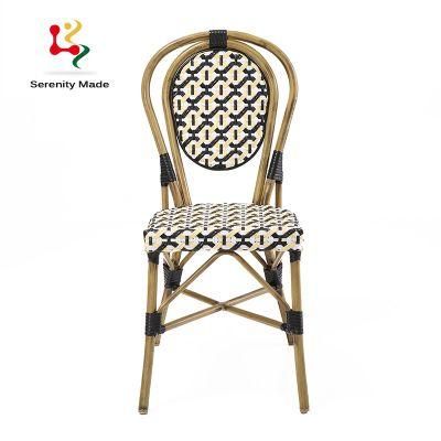 Restaurant Chairs and Table for Sales Hight Quality Outdoor Waterproof PE Rattan Chair