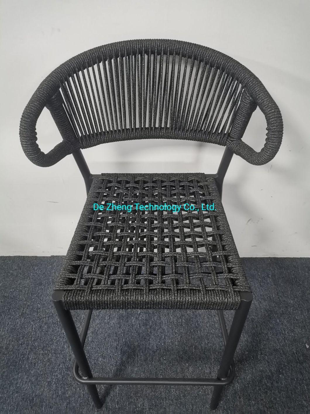 Made in China All Weather PE Rattan Patio Furniture Dining Outdoor Restaurant Bar Chairs