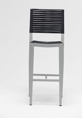 Textiline Outdoor Fabric Black Chair