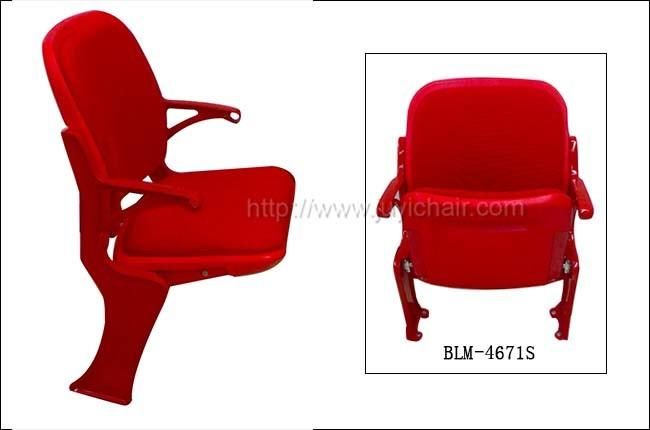 Blm-4671 Modern Acapulco Shell Pink Seat for City Bus Portable Football Plastic Chair and Round Table Armless White Seats