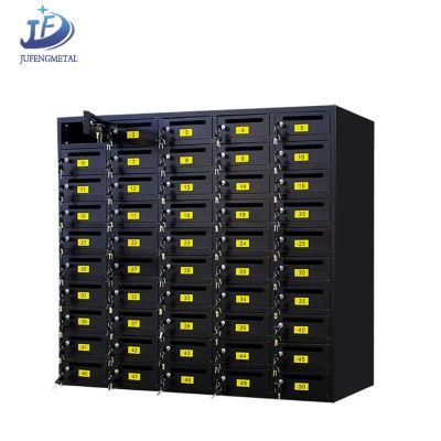 OEM Office/Building Stainless Steel Stamping Floor Type Letter Box with Black Powder Coating