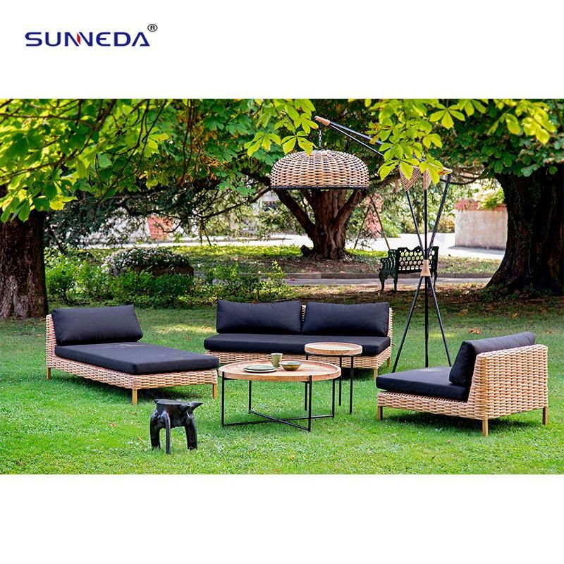 Garden Sets Commercial Outdoor Patio Rattan Sofa Set Furniture