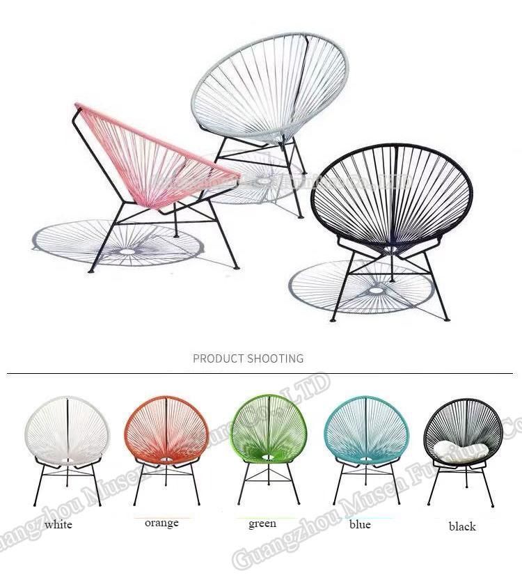 Leisure Outdoor Furniture Garden Sofa Set Bistro Chair Egg Sharp Chair