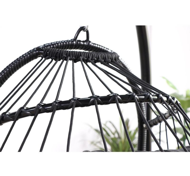 Metal Customized OEM Foshan Wicker Balcony Swings Home Furniture Swing Chair New