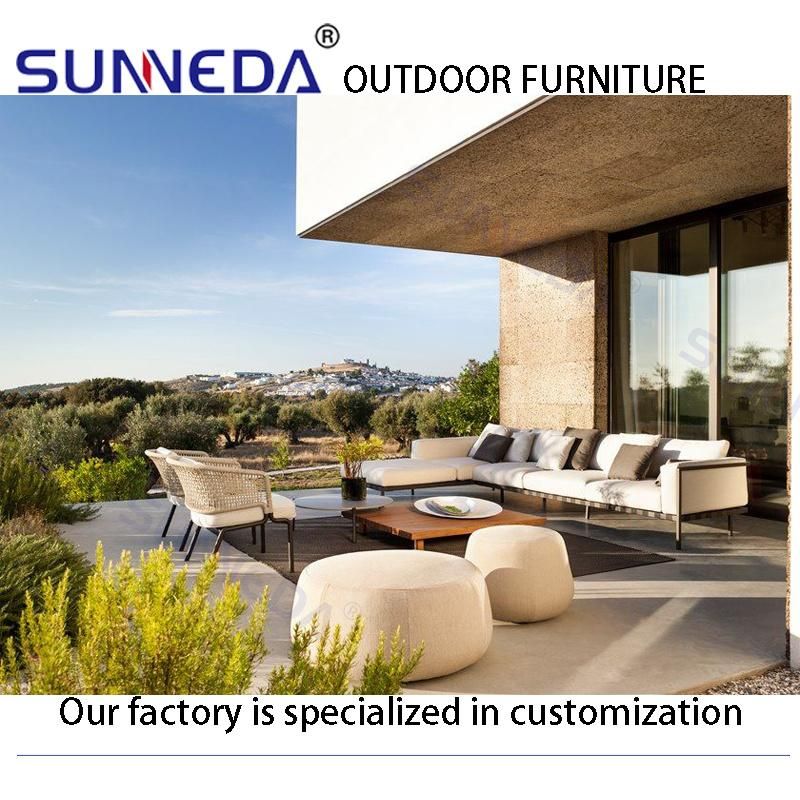 Outdoor Garden Courtyard Patio Leisure Comfortable Swimming Pool Side Sofa Furniture