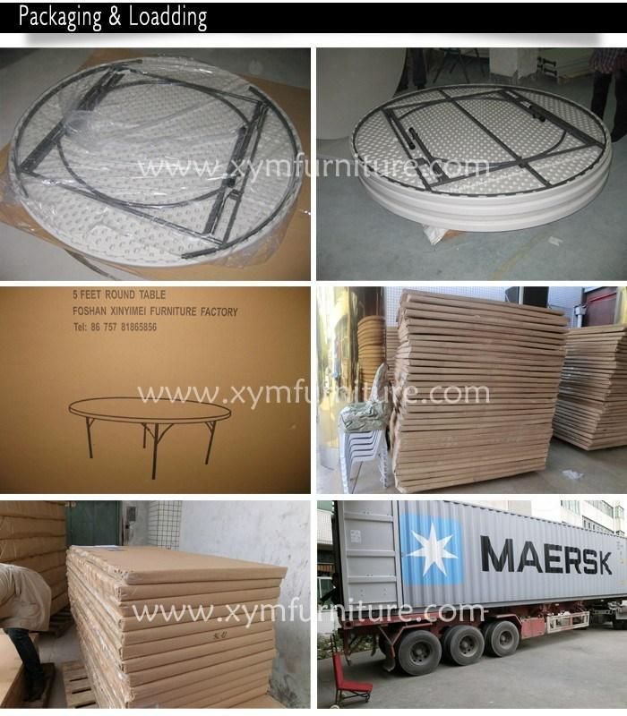 Outdoor Folding Round Plastic Table (XYM-T25)