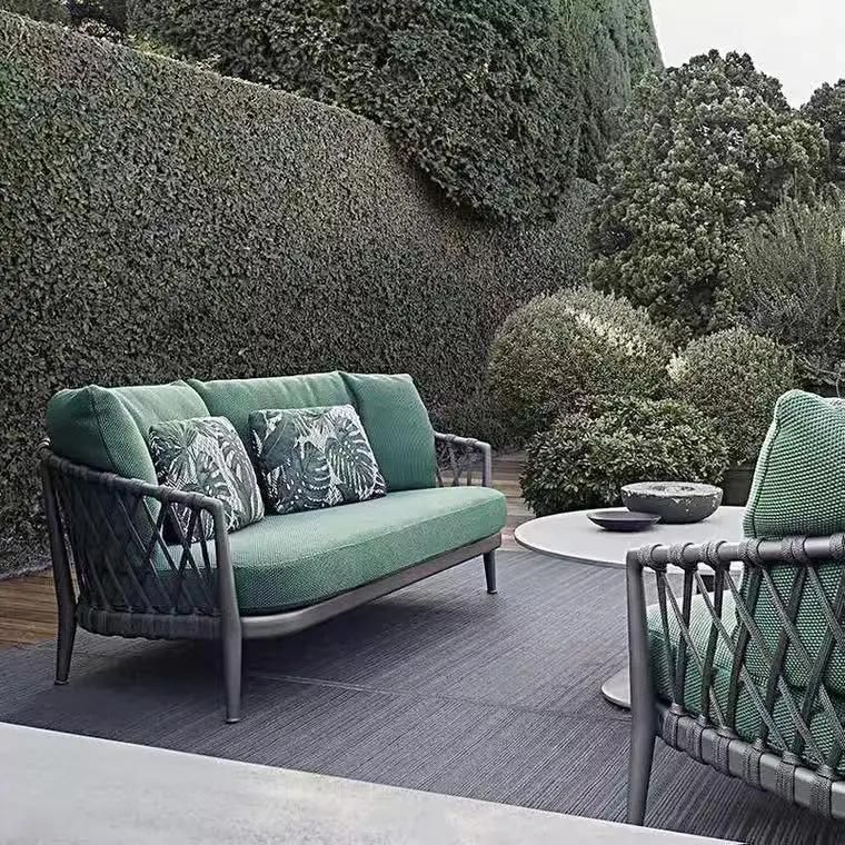 Rattan Chair Common Chair Heavy Duty White Great Steel Frame Style Outdoor Furniture Cushion Garden Feature