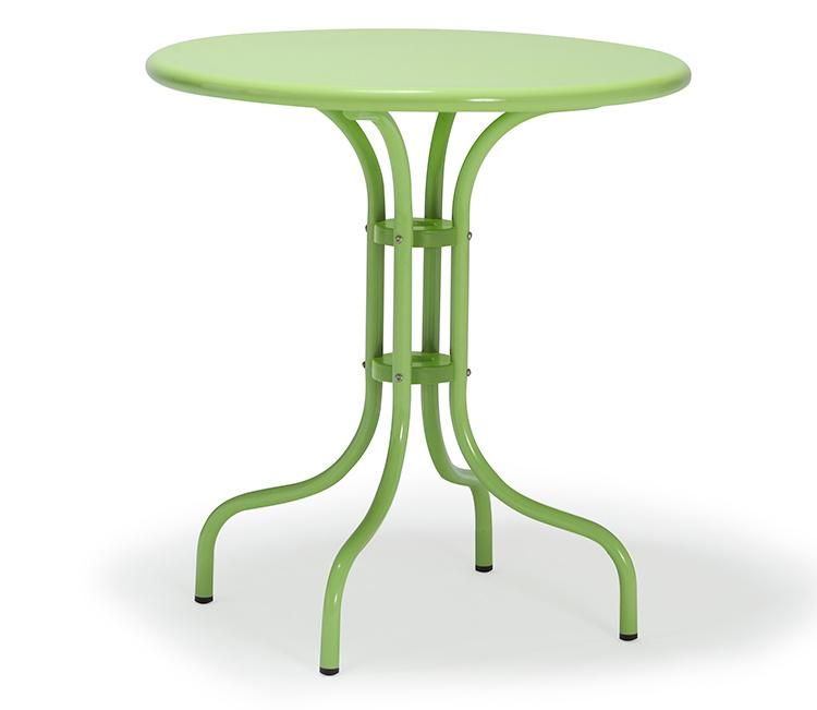 5PCS Aluminum Patio Round Table and Chair Set Outdoor Garden Furniture